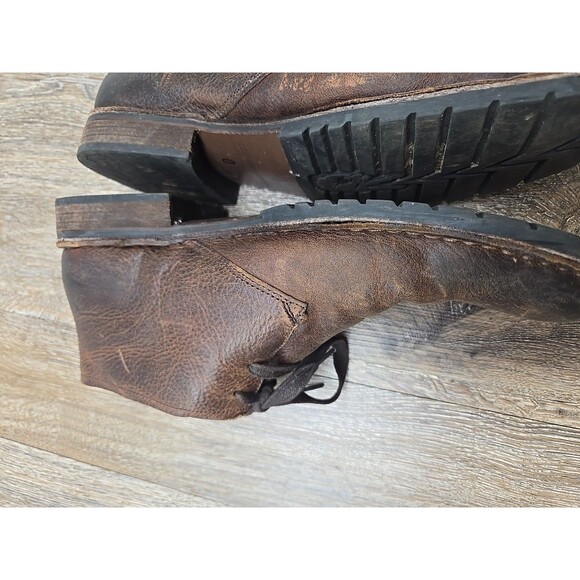 John Varvatos Hipster Chukka Boots Brown LEATHER Men\'s Size 11 M main image 6